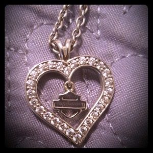 Harley Davidson Timeless Heart Necklace